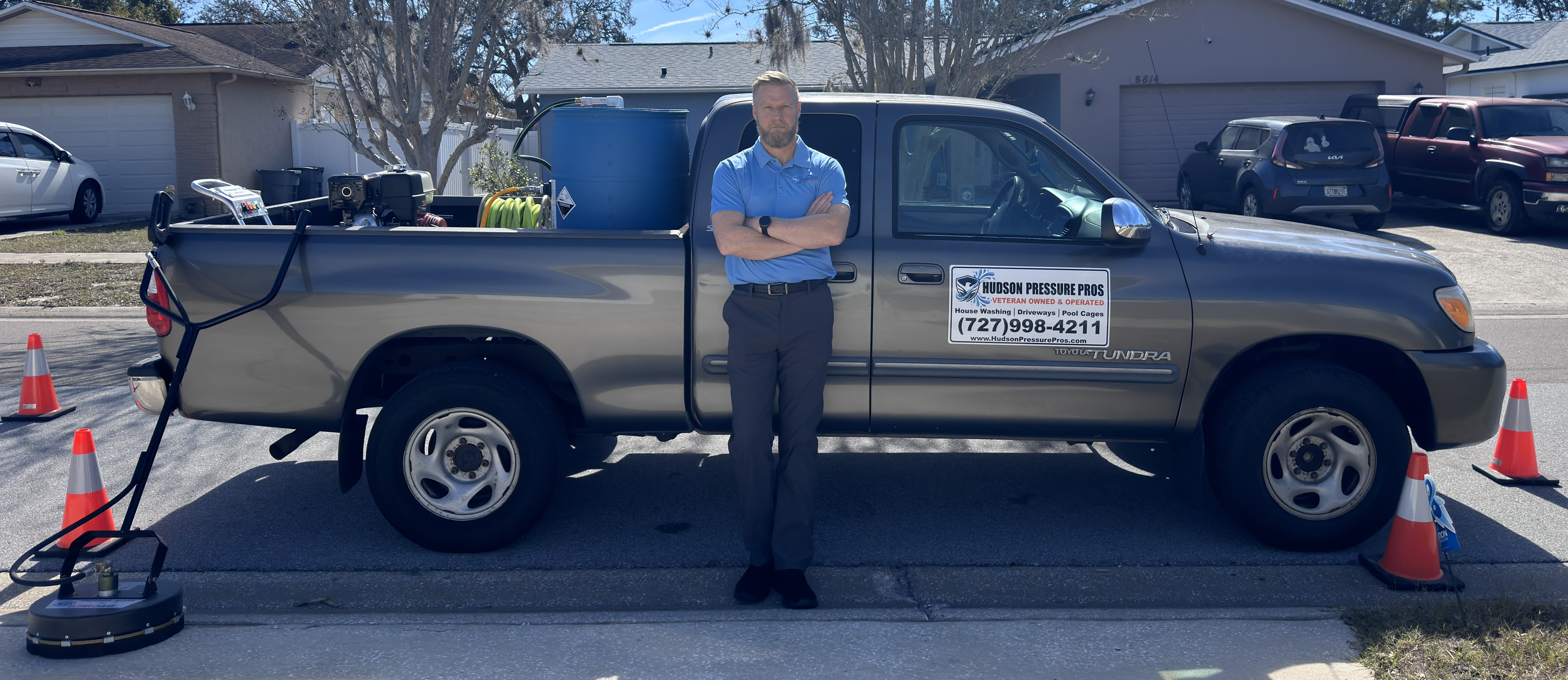 Steve, Owner & Operator - Hudson Pressure Pros - U.S. Army Veteran